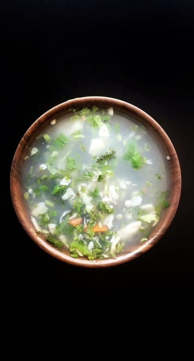 Sweet Corn Soup.